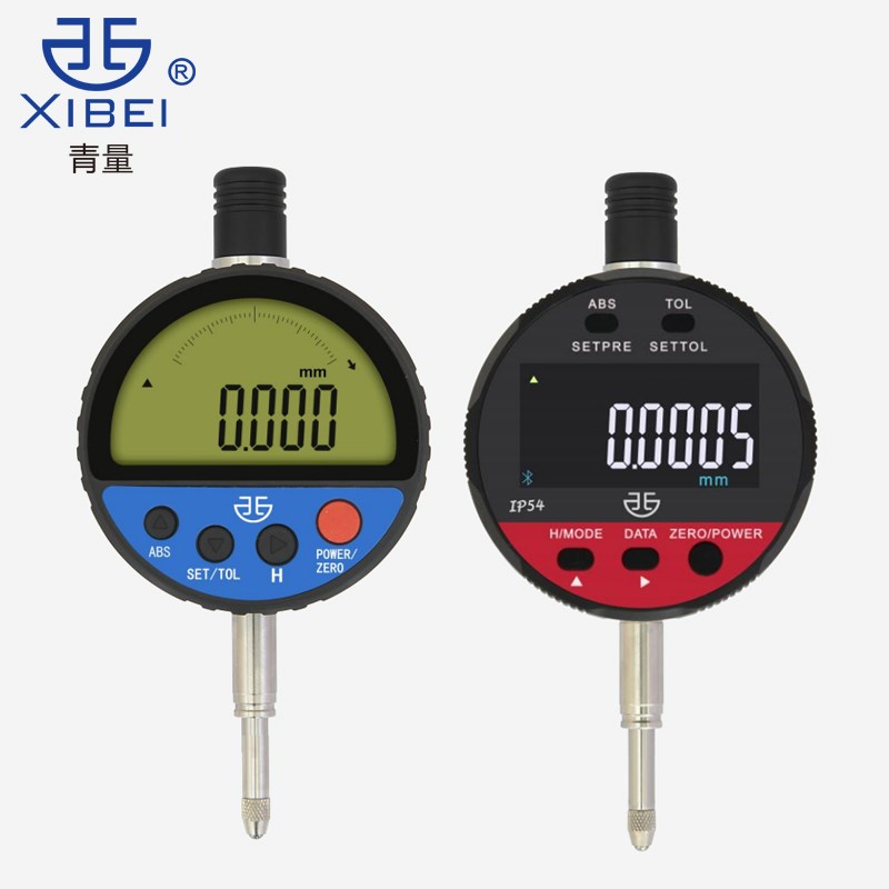 青量高精度指示表0-12.5/25.4/50mm0.0005数显千分表万分表位移计
