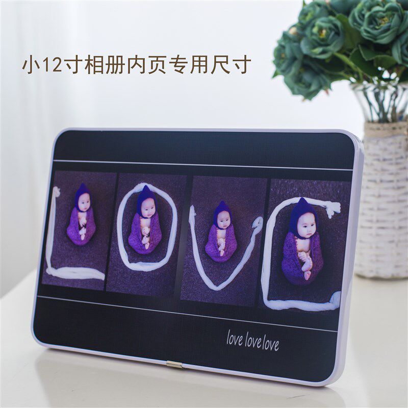 制米娜版画摆家照片定制做婚纱照片放大挂墙相片全台福相框拉作