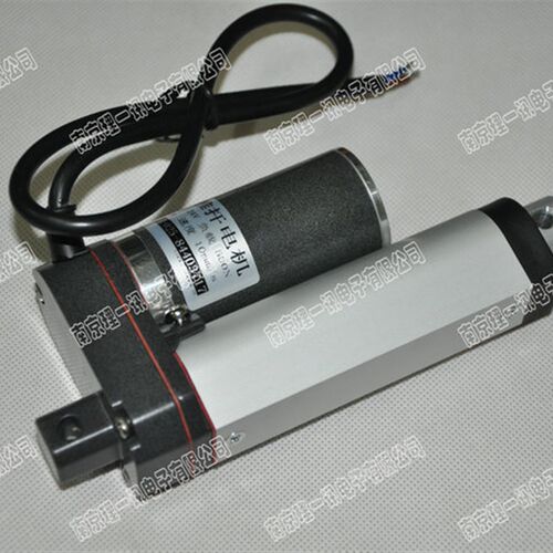 12V/24V 直00mm行程推杆电机 电动推杆电2线电机  动天窗 开窗器