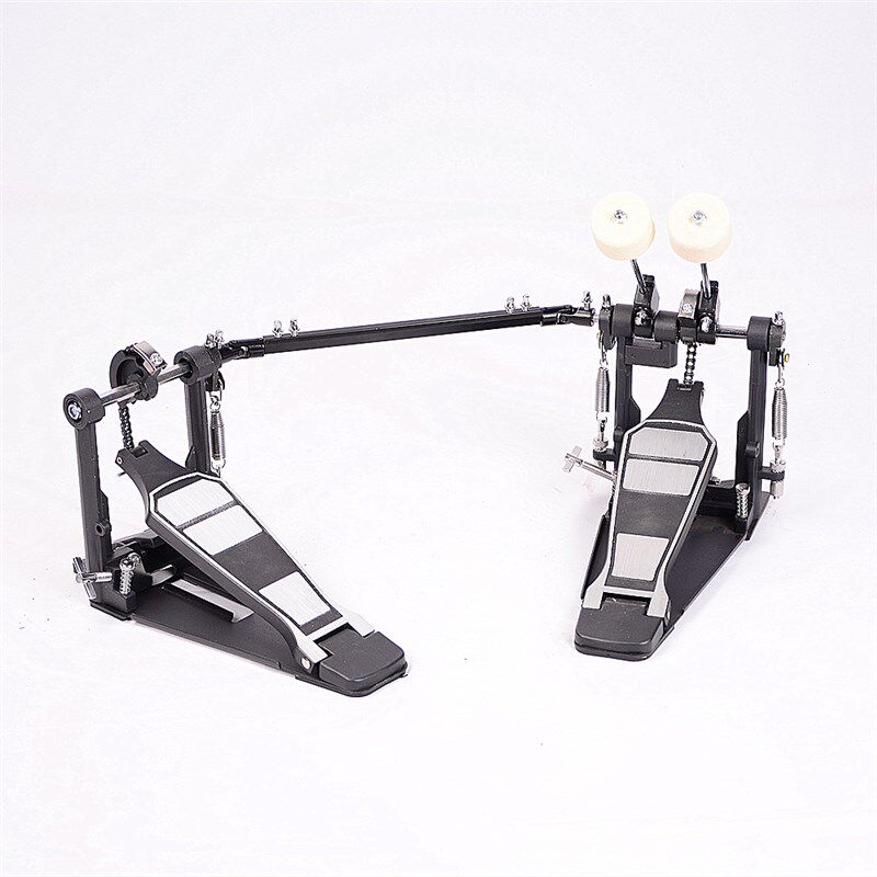 促销双踩锤架子鼓爵士鼓双踩踩锤踏板单链条踩锤加厚锌铝合金鼓槌