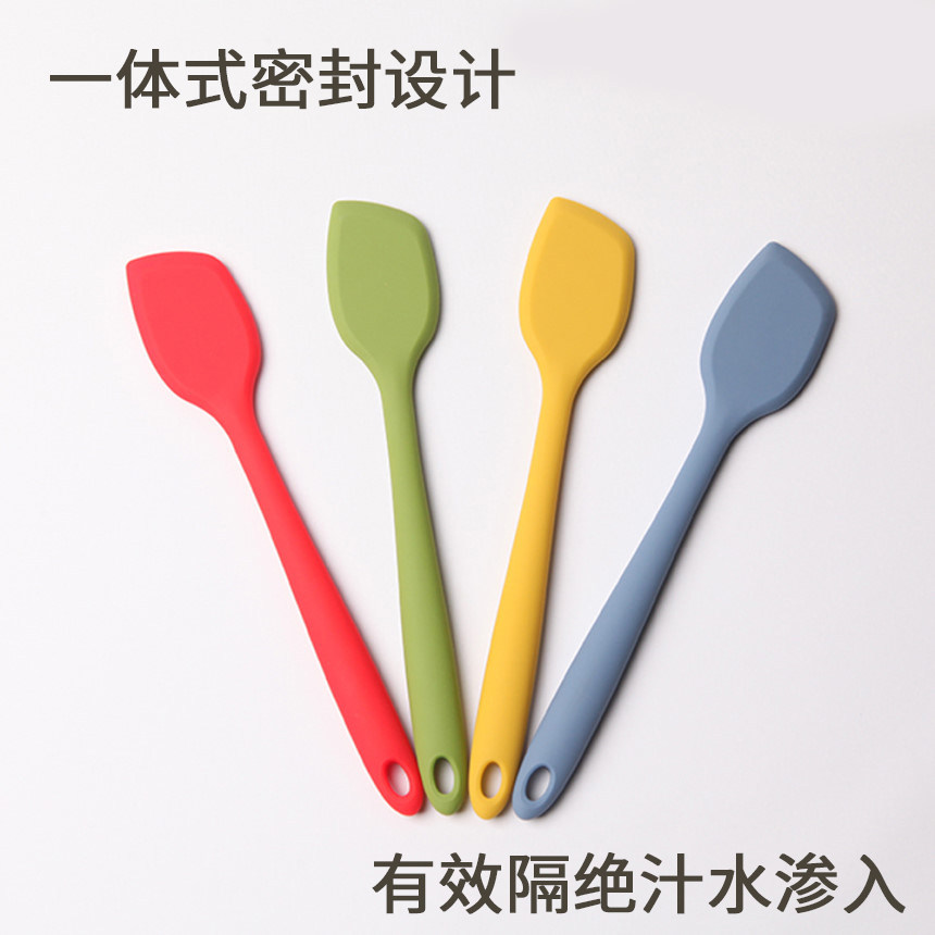 韩国硅胶铲锅铲婴食铲勺辅儿汤套炒勺不粘锅炒菜铲子全勺装