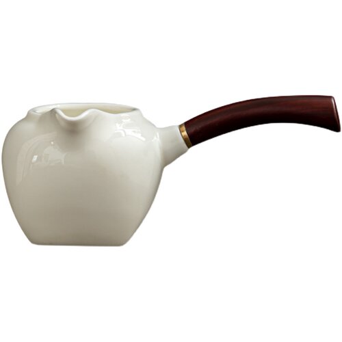 260 170ml大号侧把陶瓷公道杯茶海羊脂玉白瓷功夫茶具配件分茶器