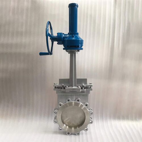 铸钢刀闸阀PZ73H/X/F-10C排渣阀耐磨浆液阀手动刀型插板阀DN40 80