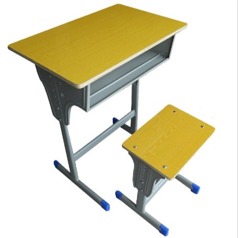 重庆厂家直销特价中小学生单人双人升降学校补习辅导培训班课桌椅