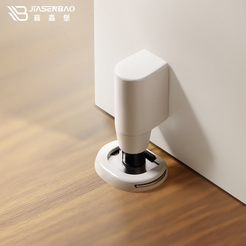 嘉森堡免打孔新款门后防撞静音门吸强磁铁卧室地吸阻门防风门档器