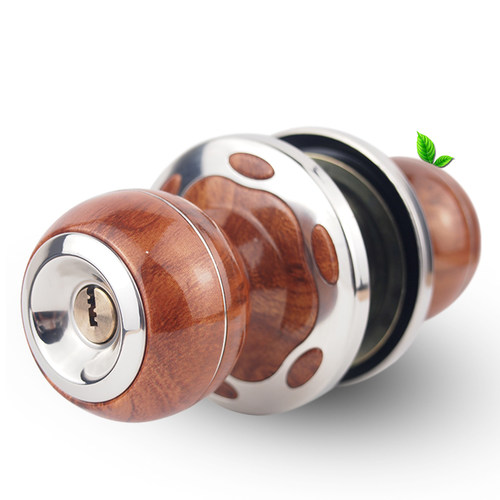 杰犀球锁圆形球形锁门锁卧室锁室内木门锁球型锁 房门锁纯铜锁芯