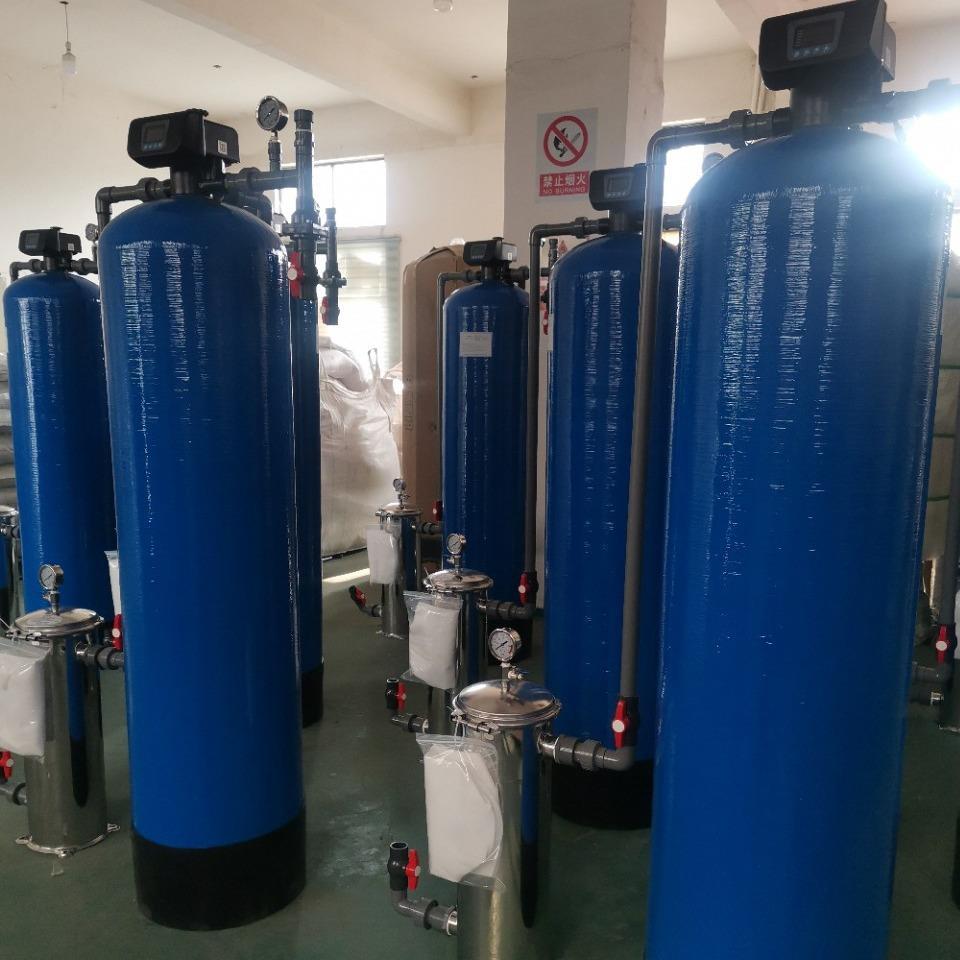 优惠供应一体式净化水过滤设备 工艺：砂滤+袋滤器2级过滤装
