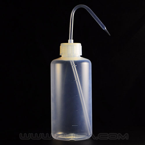 PF碱洗5瓶广口细口100/2净0/500ml特氟龙塑料洗瓶耐酸A进口氟树脂
