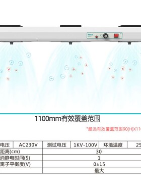 白光8K5B00系扇离子风机多头风机消除静电离子风列双头风机