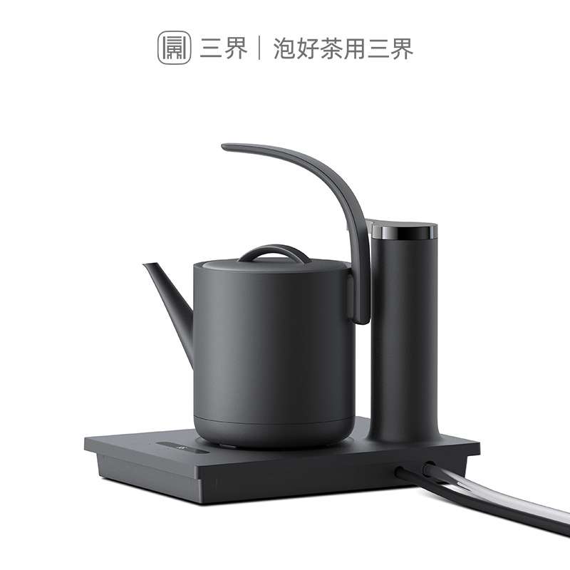 三界Q2茶盘自动上水一体泡茶台家用多功能保温烧水壶茶盘套装