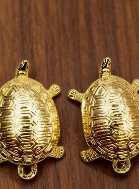 财源滚滚富甲天下金色龟家居摆件可爱小乌龟长寿乌龟创意个性礼品