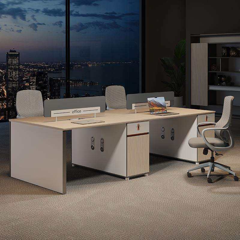 职员办公桌组合4四6人位简约现代办公室桌子屏风工位卡座电脑桌子,模玩/动漫/周边/娃圈三坑/桌游,模型制作工具/辅料耗材,淘宝优惠券,粉丝福利购,淘宝优惠卷