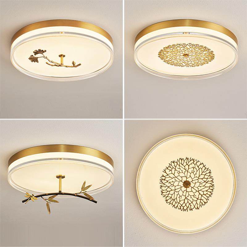 新中式全铜吸顶灯圆形卧室主灯大气简约餐厅书灯具全光谱护眼灯饰,模玩/动漫/周边/娃圈三坑/桌游,模型制作工具/辅料耗材,淘宝优惠券,粉丝福利购,淘宝优惠卷