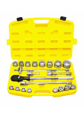 波斯工具21件套十二角19mm系列公制重型套筒组套BS511621