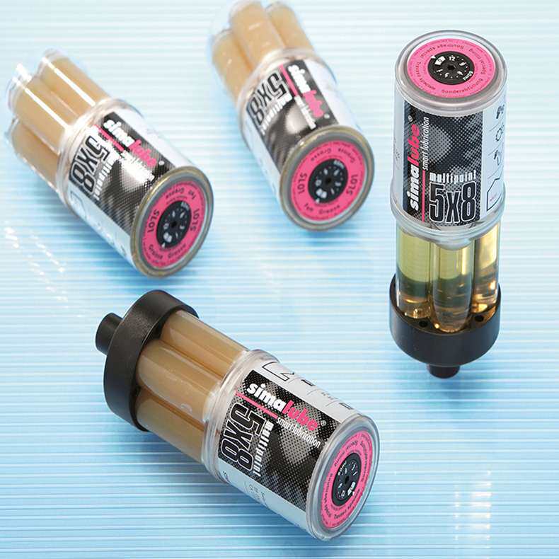 simalube瑞士进口多点式自动注油器SLM 5*8轴承润滑加脂器