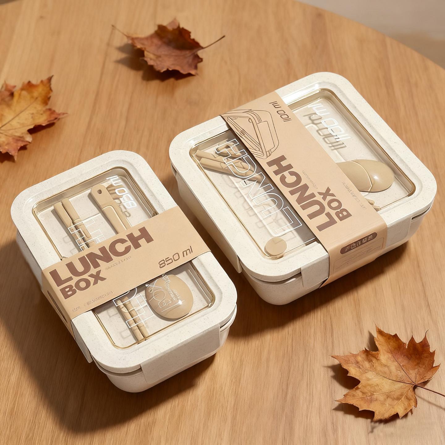 饭盒微波炉专用上班族便当盒女生轻食减脂分隔午餐盒学生lunchbox