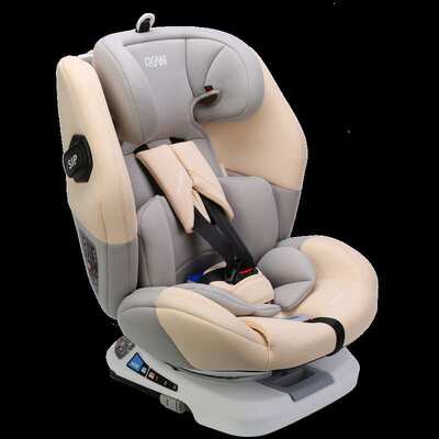 0~12岁360度旋转ISOFIX硬连接儿童安全座椅可坐可躺90度悬停Latch