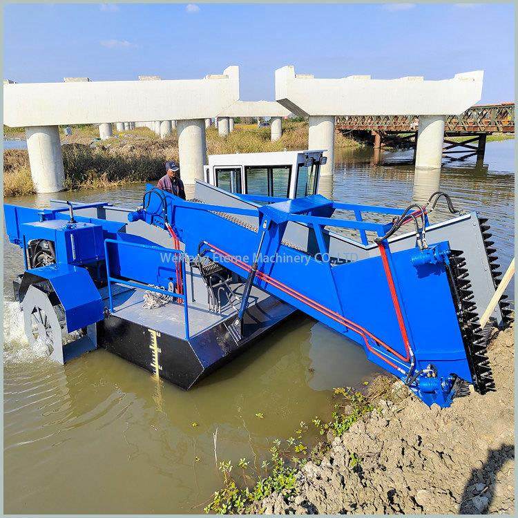 全自动水面割草船城市景区水域清理船水生植物打捞收割机械,机械设备,矿山专用设备,淘宝优惠券,粉丝福利购,淘宝优惠卷