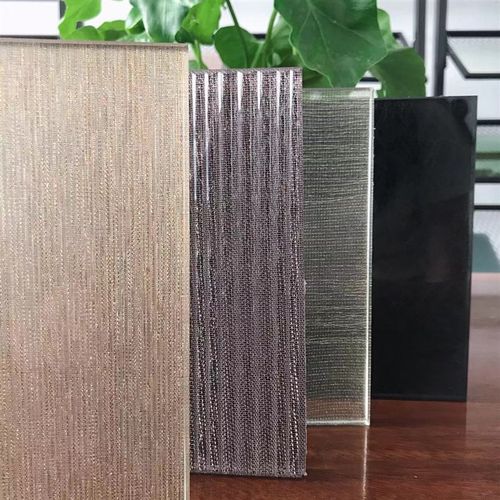 夹丝夹胶玻璃隔断移门推拉门定制夹绢丝钢化玻璃酒店屏风