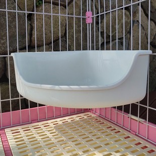 创逸猫笼配件加宽平台跳板挂猫咪笼钢丝上白色角楼休息睡觉床猫窝