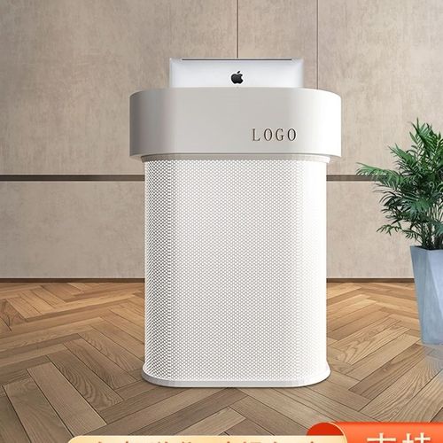 收银台店铺小型吧台餐厅酒店演讲发光迎宾台前台接待台咨询台简约