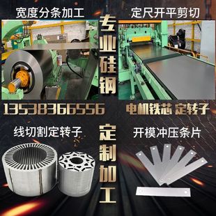正宗宝钢0.2 0.23 0.3 0.35 0.5 0.65mm硅钢片加工矽钢片定制异形