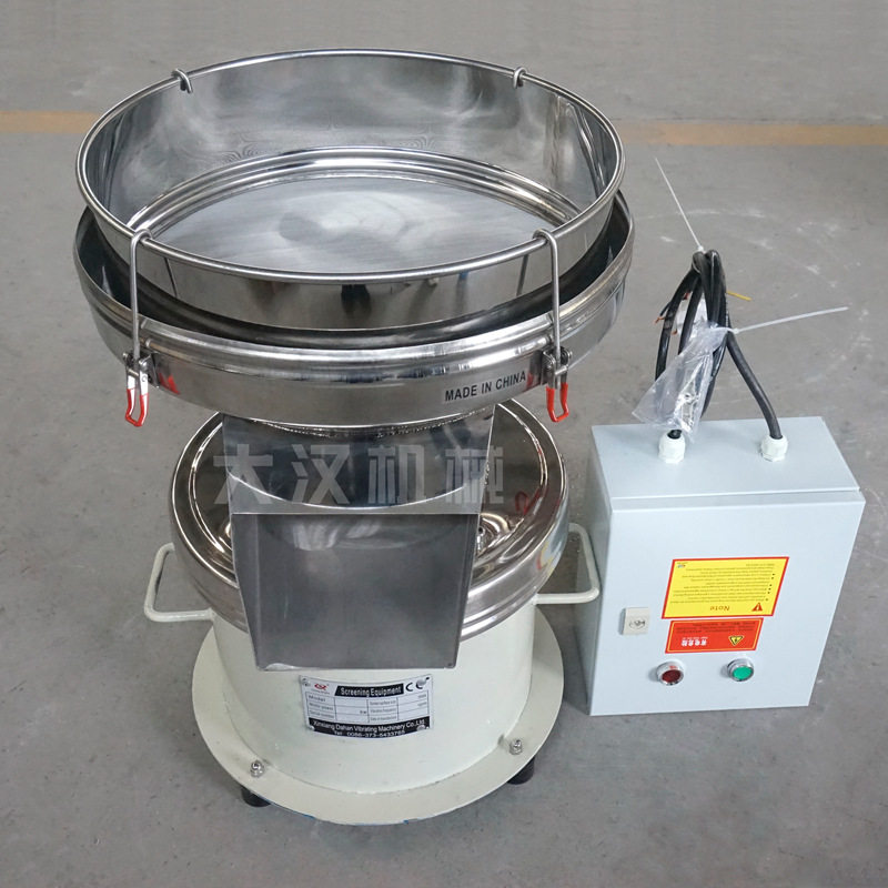 DH650过滤式振动筛 饮料果汁液体过滤震动筛 小推车过滤筛厂家