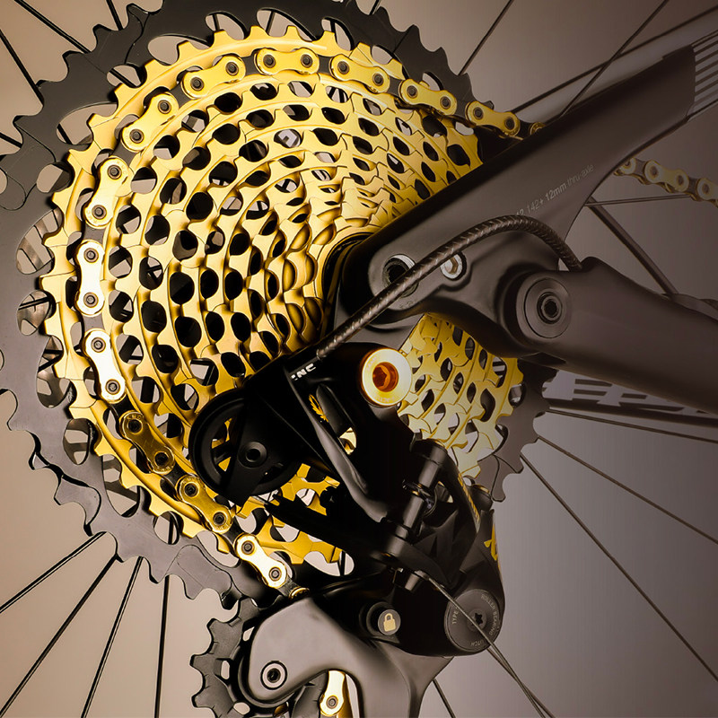 KMC自行车链条6/7/8/9/10/11/12速公路车山地通勤车链条快拆配件