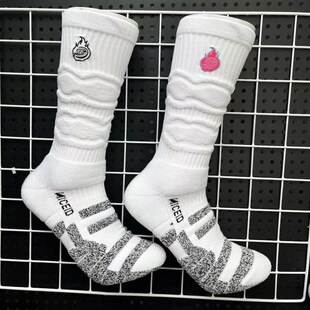 炼丹3.0篮球袜美式实战精英袜毛巾底防滑包裹性男女高筒刺绣