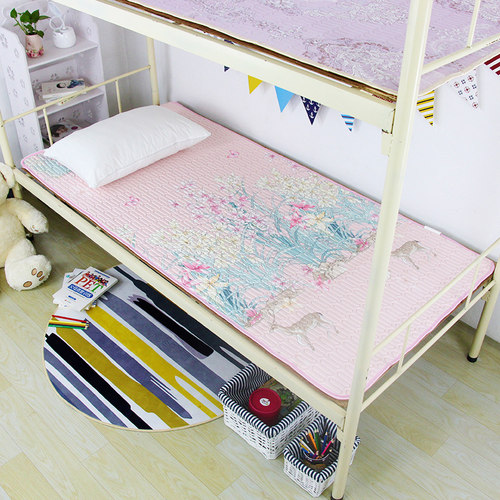 天丝乳胶软席双面席子可折叠竹凉席单人学生上下铺竹席0.9/1.2m米