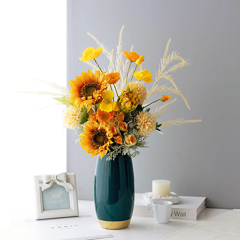 手捧花道具仿真花束客厅餐桌装饰向日葵薰衣草干花假花摆件设花艺,家居饰品,仿真花/假花,淘宝优惠券,粉丝福利购,淘宝优惠卷