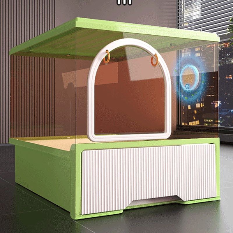 智能猫砂盆除臭超大号全封闭防外溅防臭猫厕所折叠猫屎盆猫咪用品,宠物/宠物食品及用品,猫砂盆/猫厕所,淘宝优惠券,粉丝福利购,淘宝优惠卷