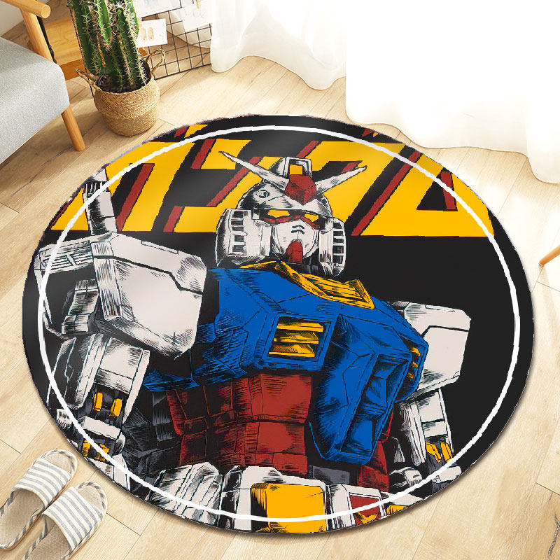 高达儿童地毯阅读区电脑圆形儿童防滑地垫书房书桌学习桌客厅卧室,居家布艺,转椅地垫,淘宝优惠券,粉丝福利购,淘宝优惠卷