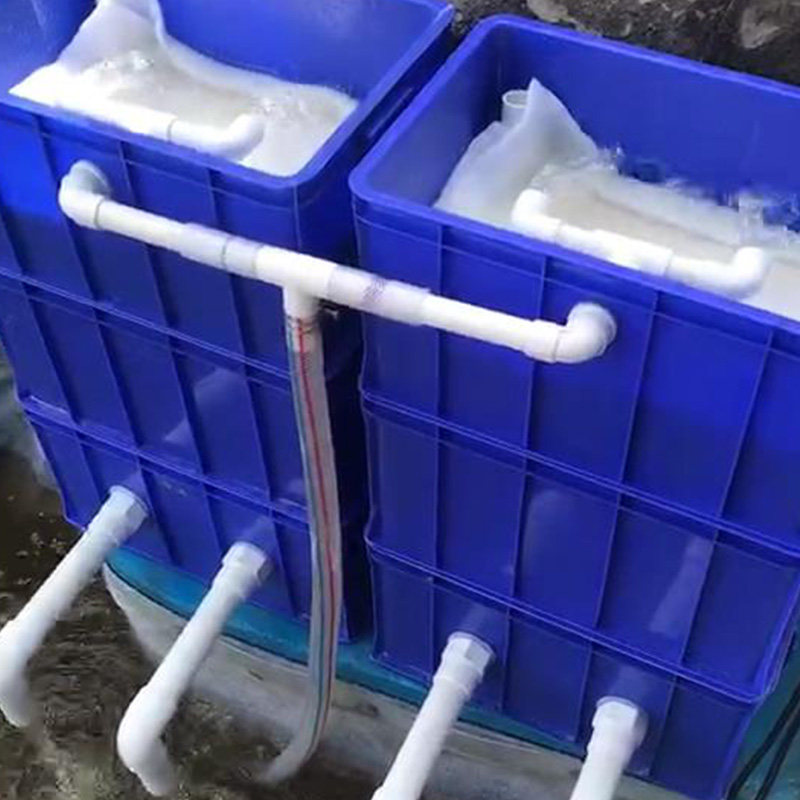 diy净水循环系统鱼池过滤器 锦鲤周转箱鱼缸过滤箱自制室外大设备