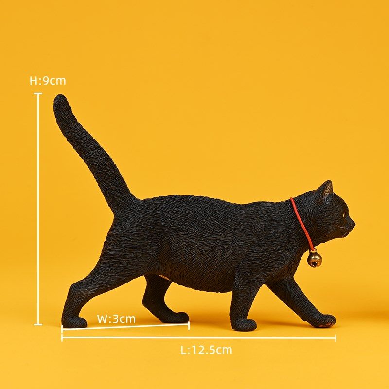 JXK田园狸爱家猫萌宠物玩偶橘猫可花居你公仔办公室家迷玩具摆件