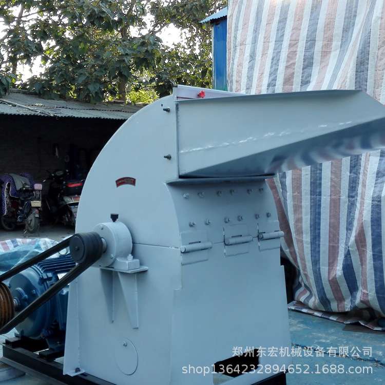 供应木纤维粉碎机 林木粉碎机系列 柳树原木 杂木粉碎机设备