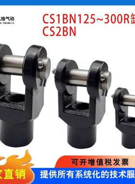 CS2BN气缸附件Y型接头Y-125-140-160-180-200-250-CS1BN300-Y配件