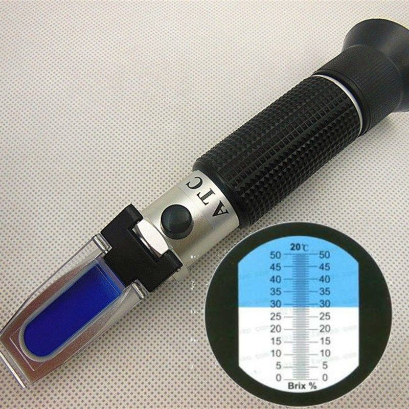 手持式糖度计0-50 糖度测量仪 折光仪 折射仪 糖量测试仪 甜度计
