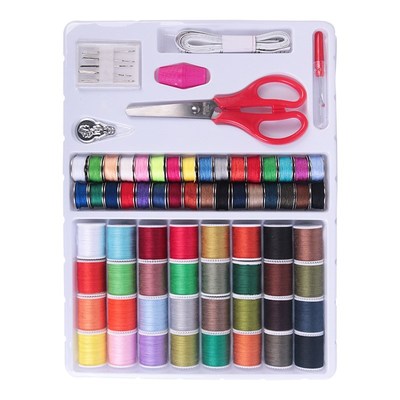 缝纫机专用线家用缝纫线芳华友立佳面线底线梭芯老式缝纫机针线轴