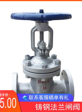 铸钢法兰闸阀阀 碳钢法兰闸阀 Z41H-16C 25C DN25 DN50 DN100