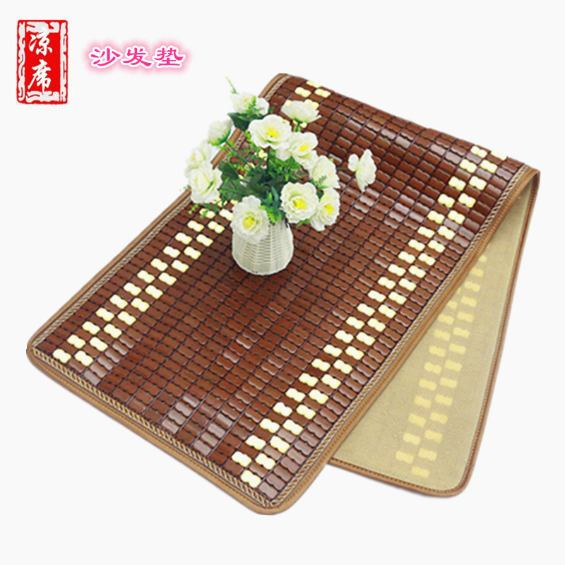 麻将凉席沙发垫夏季凉垫红木竹席夏天款座垫定制防滑欧式沙发坐垫