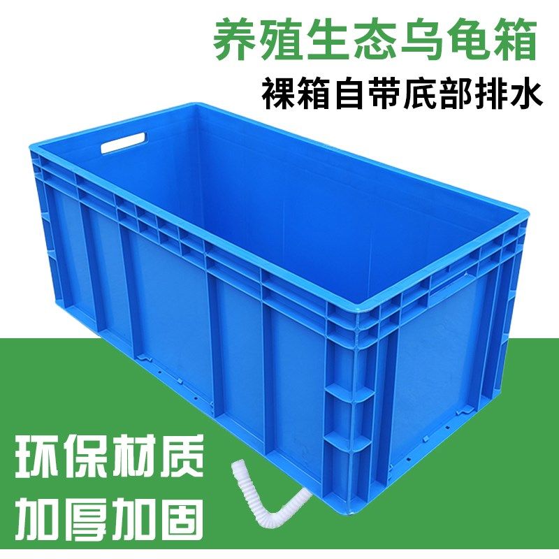 大号乌龟箱底部排水乌龟缸养殖箱水族箱鱼缸造景台开放生态周转箱