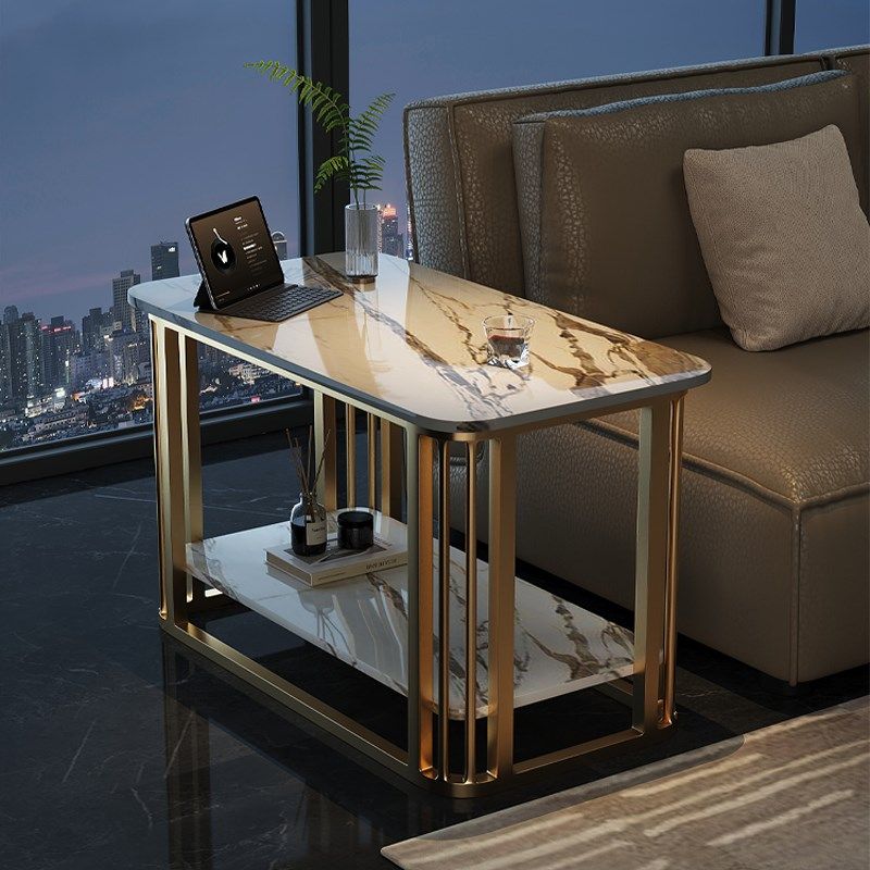 沙发边柜岩板茶几2025新款高端铁艺边几阳台小茶桌沙发边桌侧边柜,住宅家具,角几/边几,淘宝优惠券,粉丝福利购,淘宝优惠卷
