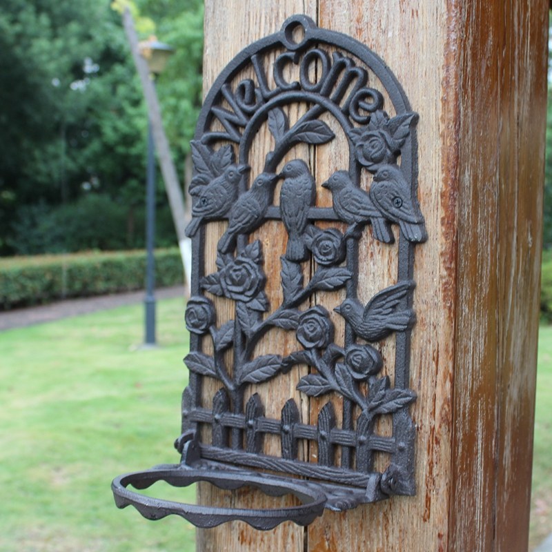 欧式铸铁铁艺花盆架上墙挂 壁挂花篮壁挂花架庭院家居壁饰六鸟,家居饰品,壁饰,淘宝优惠券,粉丝福利购,淘宝优惠卷