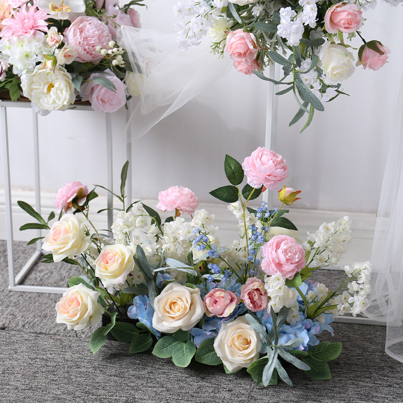 粉蓝色婚礼路引花球壁挂花艺摆件婚庆布置道具结婚用品路引仿真花,节庆用品/礼品,婚庆绢花,淘宝优惠券,粉丝福利购,淘宝优惠卷