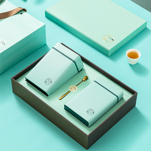 茶叶礼盒装空盒定制黄山毛峰碧螺春信阳毛尖龙井绿茶包装盒空礼盒