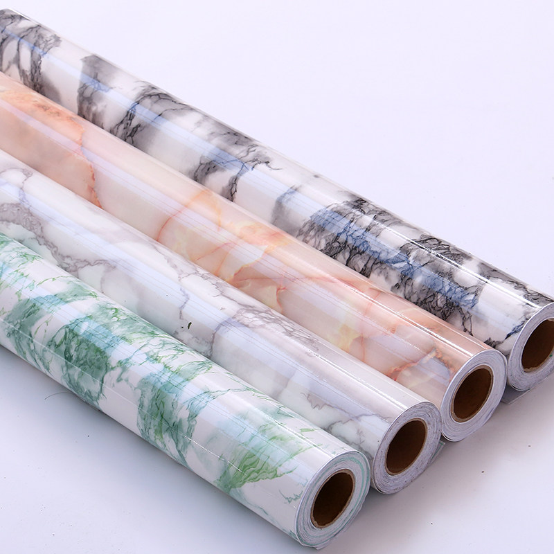 加厚pvc自粘墙纸大理石纹翻新贴纸防水墙贴台面橱柜桌子家具壁纸,家居饰品,软装墙贴,淘宝优惠券,粉丝福利购,淘宝优惠卷