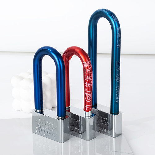 柜门锁玻璃门锁把手锁镀铬原子月牙钥匙分体锁衣冰柜门锁防盗窗锁