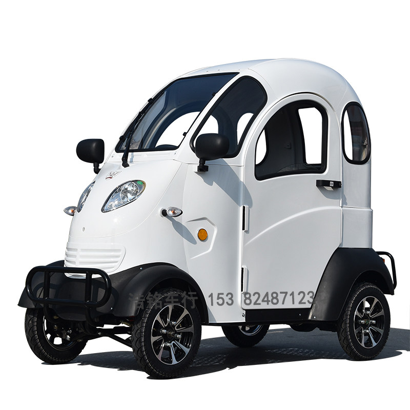 凯一路K3迷你4轮小巧四轮电动车接送孩子成人家用电成人滑板车