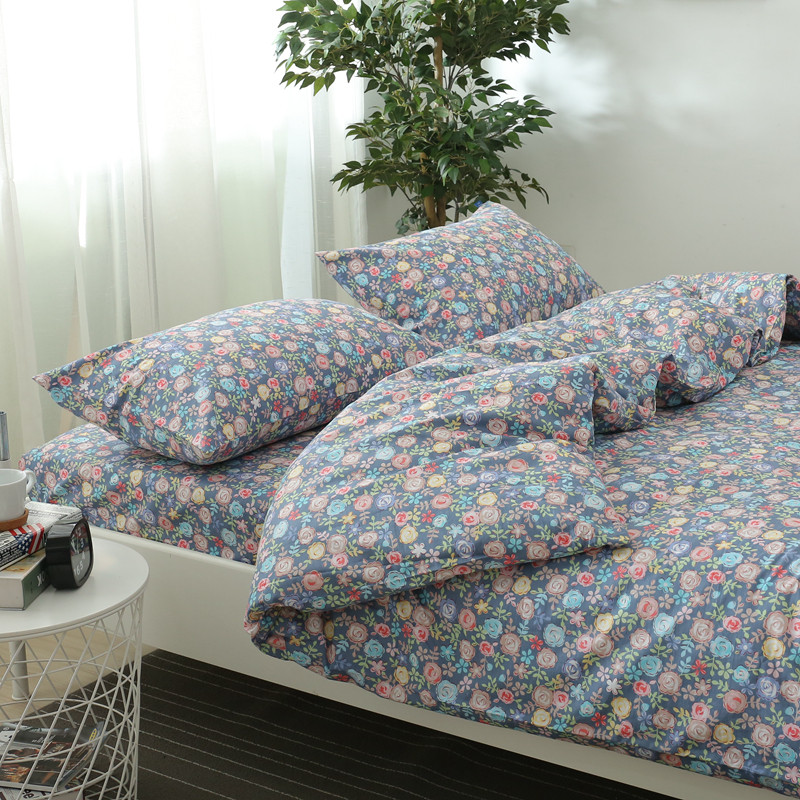 被子套单件 全纯棉1.5x1.8x2.0x2.3x2.2x2.4米双人被罩学生小碎花